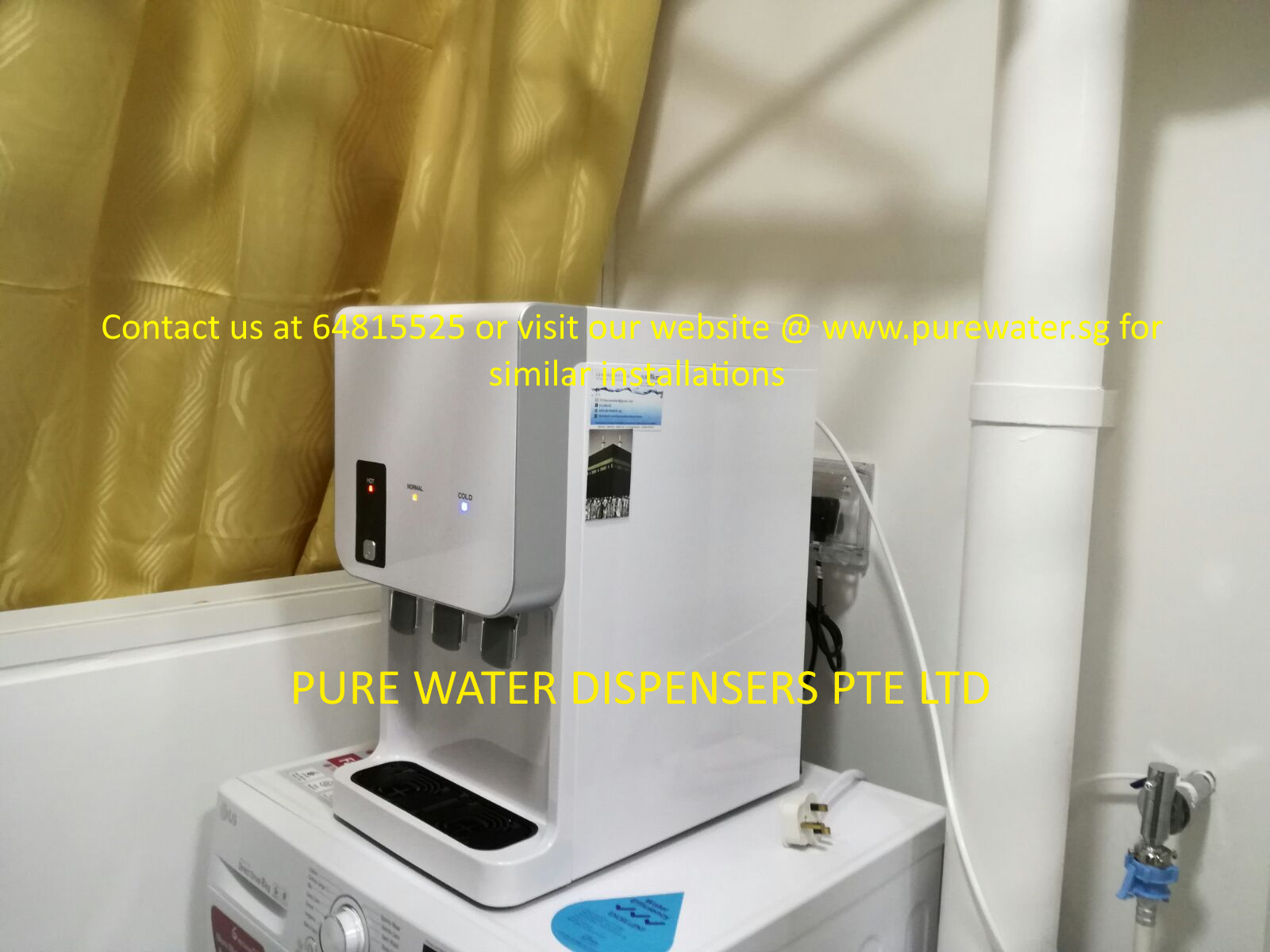 Water-Dispenser-Singapore | Tabletop-Water-Dispenser | Water-Dispenser | Direct-pipe-in