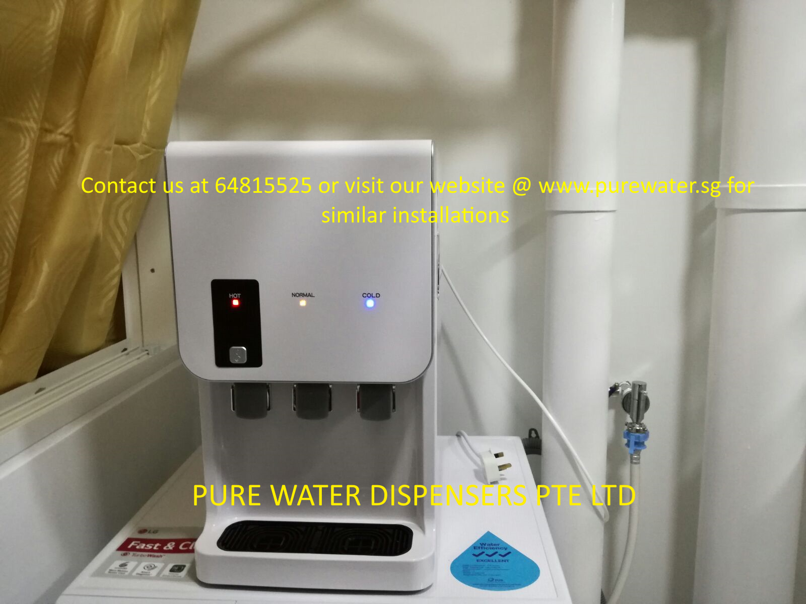 Water-Dispenser-Singapore | Tabletop-Water-Dispenser | Water-Dispenser | Direct-pipe-in